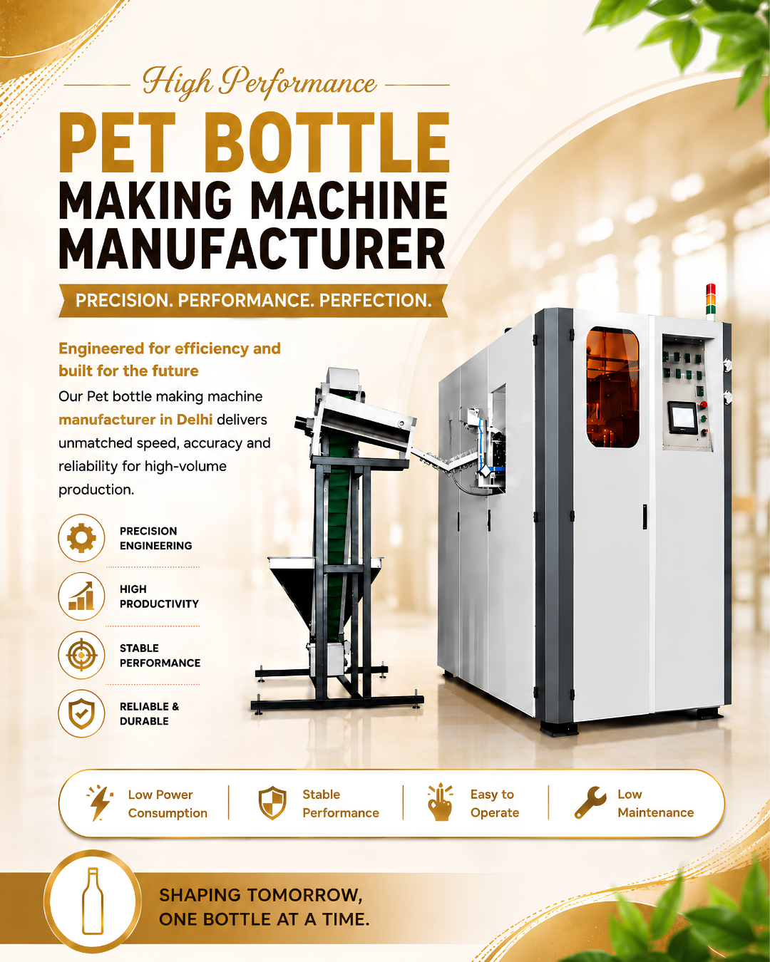 PET Blowing Machine Banner